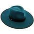 Capri - Walrus Hats Wide Brim Wool Felt Fedora Hat